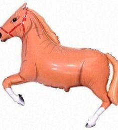 Фольгированный шар - Светлая лошадка - 41"