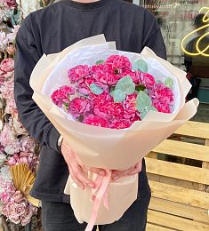 Букет "Meadow" из гвоздик