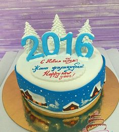 Торт "Новогодняя ночь"