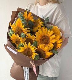 Букет "Теплый август"