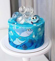 Торт "Акулы"