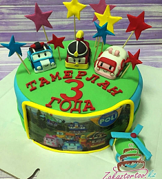 ТОРТ "Робокар Поли"