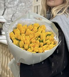 Букет из 51 тюльпанов 